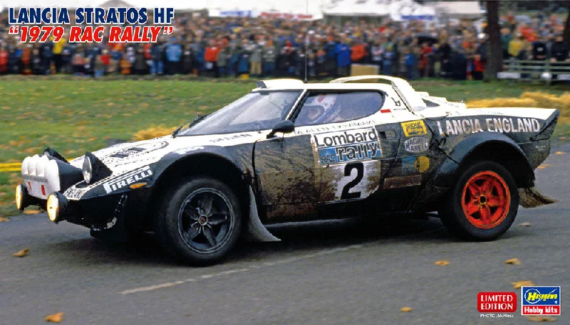 1/24  LANCIA STRATOS HF 1979 RAC RALLY