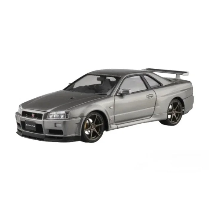 1/24 Nissan BNR34 SKYLINE GTR V Spec II 00 Sparkling Silver