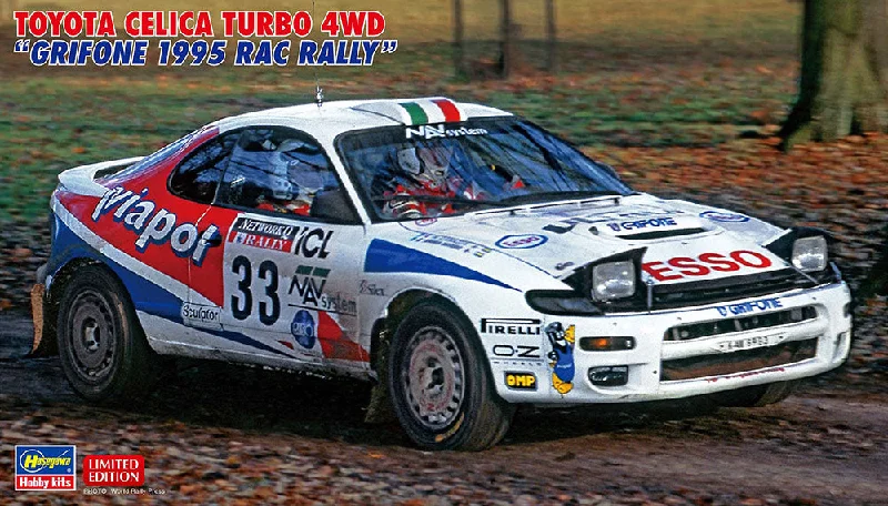 1/24  TOYOTA CELICA TURBO 4WD GRIFONE 1995 RAC RALLY