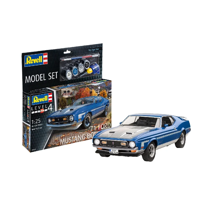 1/25 '71 Mustang Boss 351 Model Set