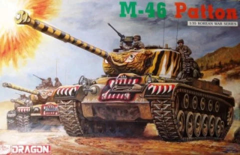 M46 Patton Tank (Korean War) (1/35 Scale) Military Model Kit