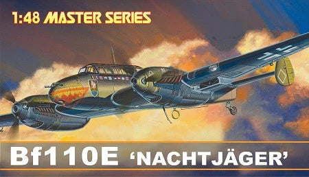 Bf-110E 'nachtjager' (1/48 Scale) Aircraft Model Kit