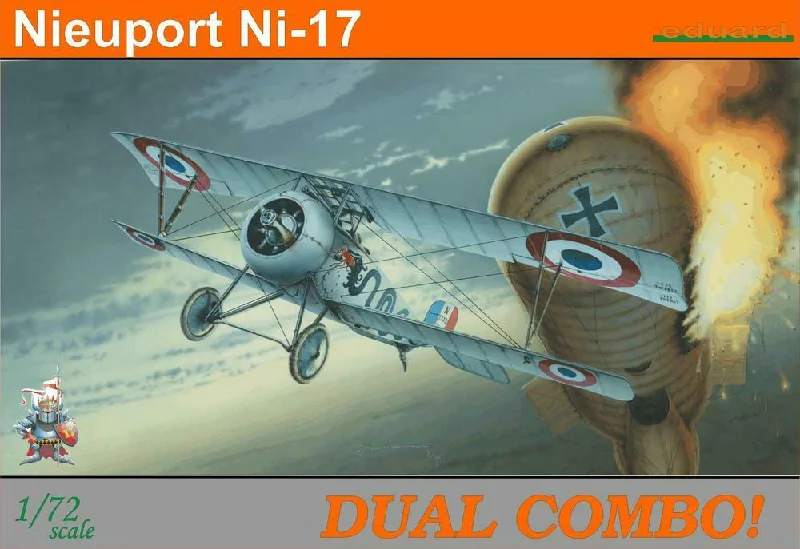 Nieuport Ni-17 Combo (1/72 Scale) Military Aircraft Kit