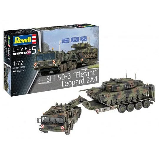 1/72 SLT 50-3 Elefant and Leopard 2A4