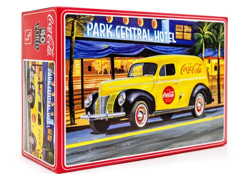 '40 Ford Sedan Coca-Cola Delivery (1/25 Scale) Plastic Vehicle Model Kit