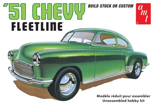 '51 Chevrolet Fleetline 2-in-1 (1/25th Scale) Plastic Vehicle Model kit