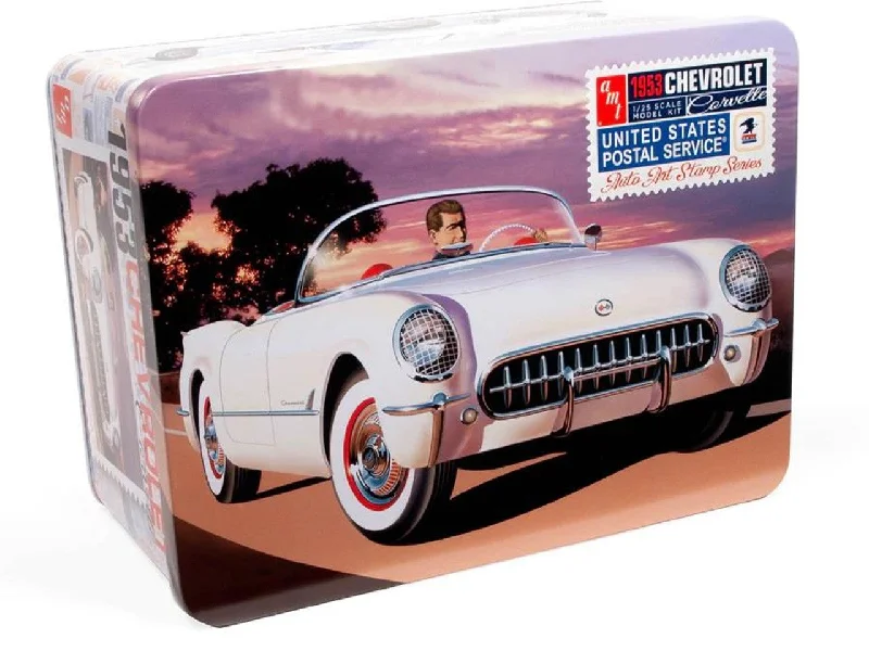 '53 Chevy Corvette USPS Stamp Series (1/25 Scale) Plastic Vehicle Model Kit