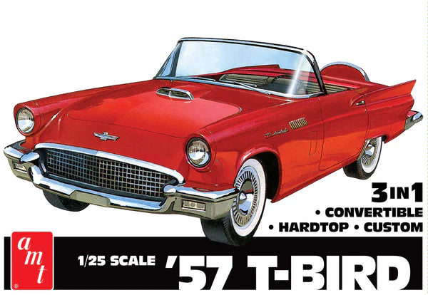 '57 Ford Thunderbird (1/25 Scale) Plastic Vehicle Model Kit