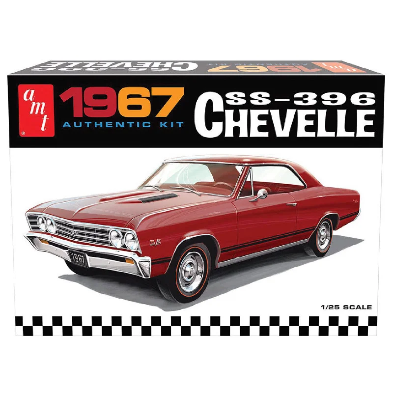 '67 Chevrolet Chevelle SS-396 (1/25 Scale) Plastic Vehicle Model Kit