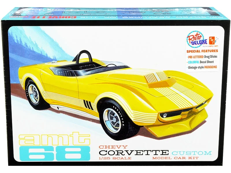 '68 Chevy Corvette Custom (1/25 Scale) Plastic Vehicle Model Kit