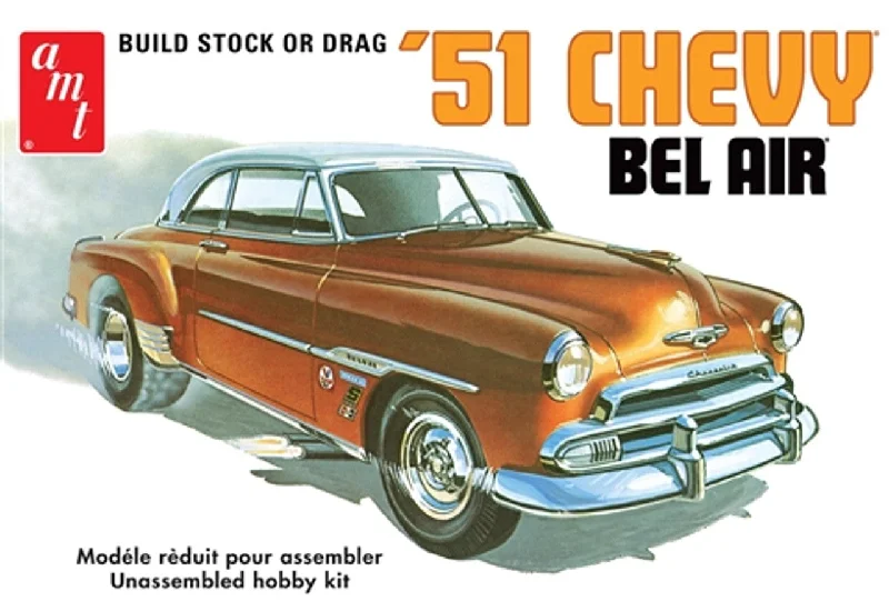 '51 Chevy Bel Air 2-in-1 (1/25 Scale) Plastic Vehicle Model Kit