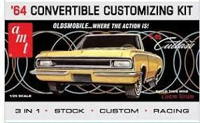 '64 Olds Convertible Customizing Kit  (1/25 Scale) Plastic Vehicle Model Kit