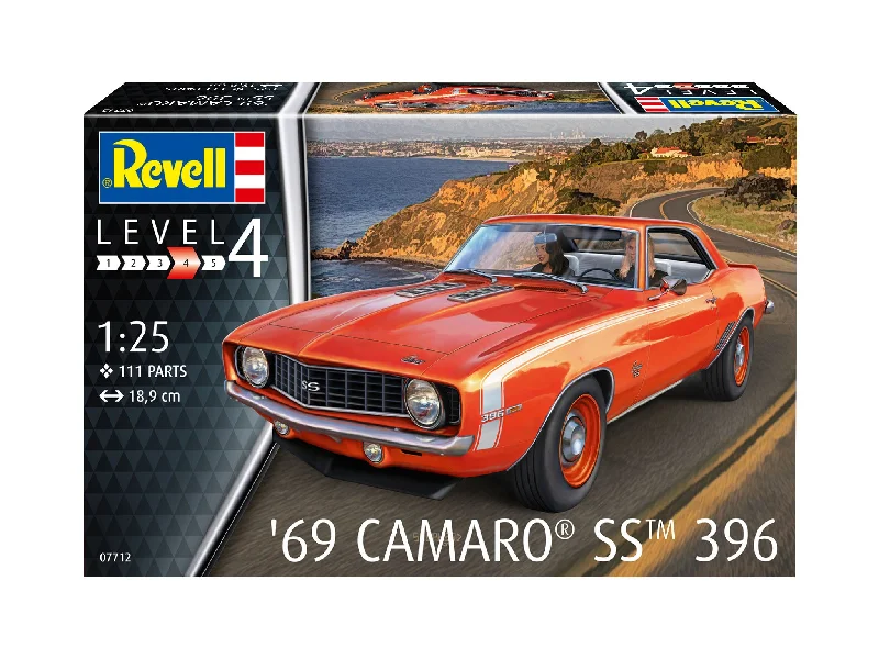 '69 Camaro SS 396 (1/25  Scale) Vehicle Model Kit