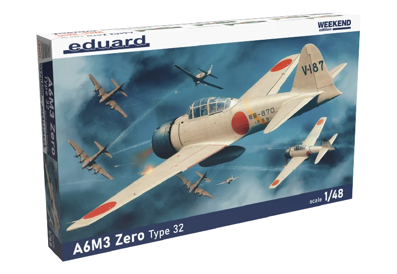 A6M3 Zero Type 32 Weekend Edition (1/48 Scale) Aircraft Model Kit