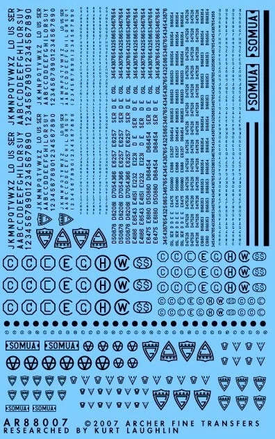 Armor Casting Symbols (Foundry Marks)