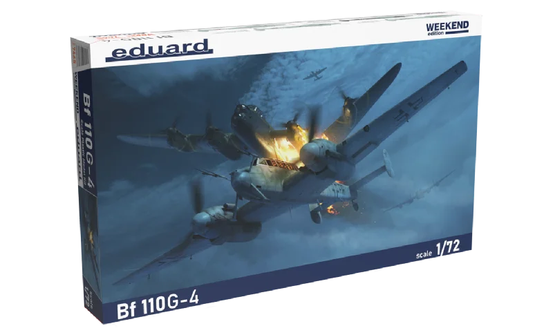 Bf110G-4 Weekend Edition (1/72 Scale) Airplane Model Kit