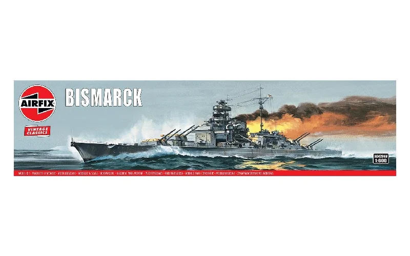 Bismark (1/600 Scale) Boat Model Kit