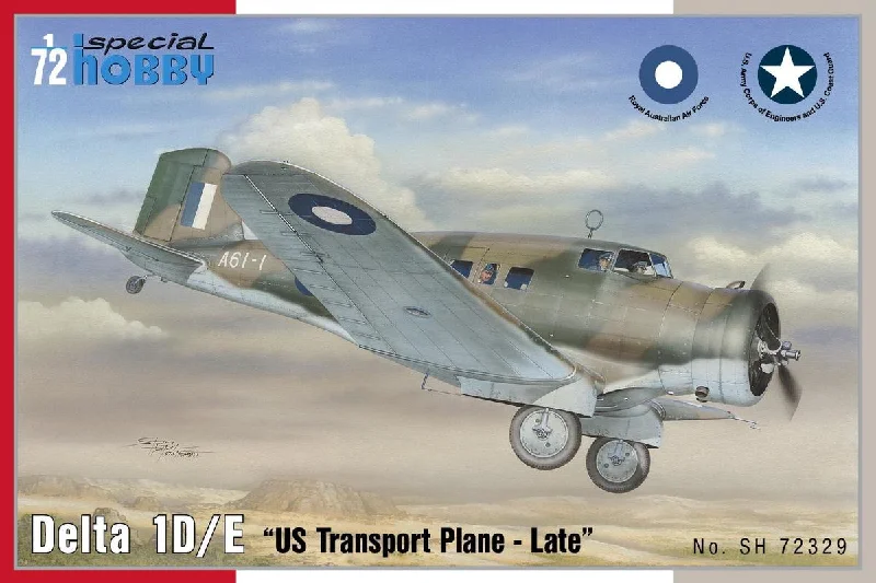 Delta 1D/E U.S Transport Late Type (1/72 Scale) Aircraft Model Kit