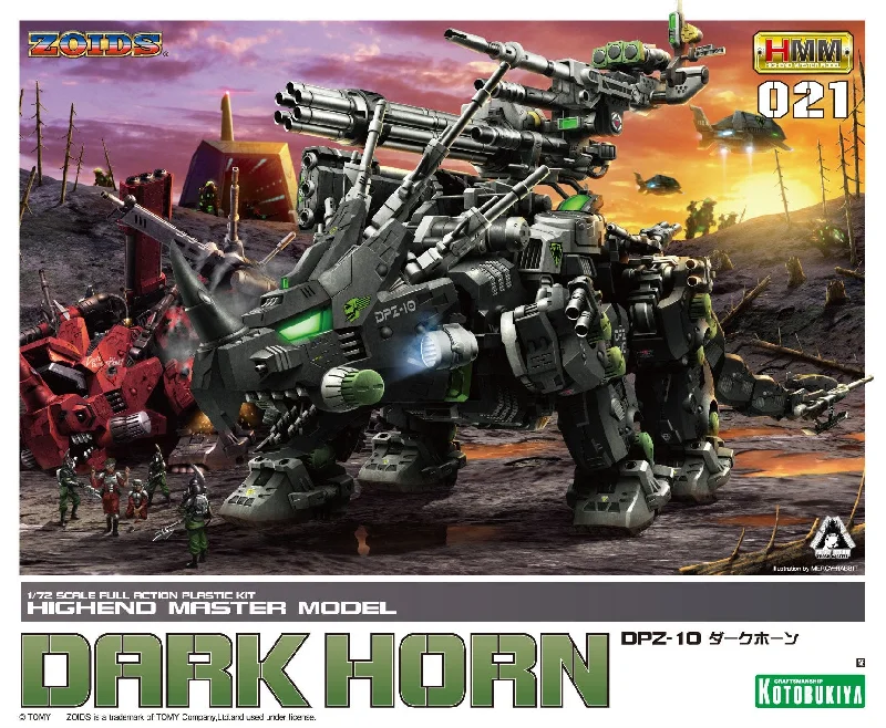 Zoids DZP-10 Dark Horn (1/72 Scale) Gundam Model Kit