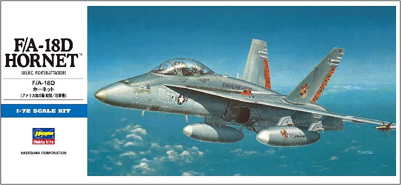 F/A-18D Hornet (1/72 Scale) Airplane Model Kit