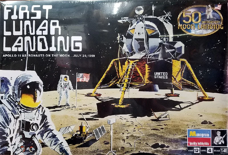 First Lunar Landing (1/48 Scale) Aircraft Model Kit