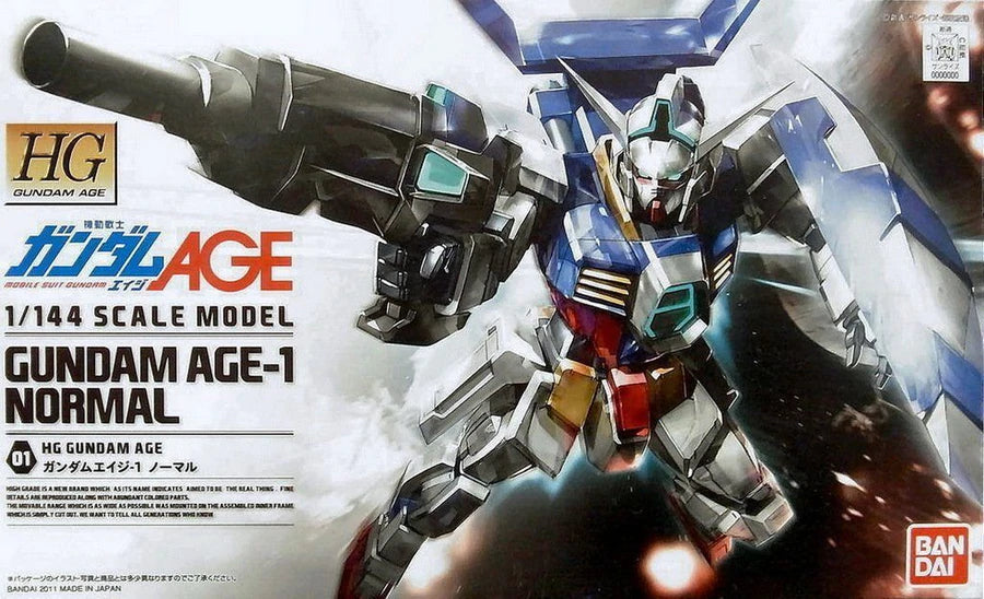 HG Gundam Age-1 Normal (1/144th Scale) Plastic Gundam Model Kit