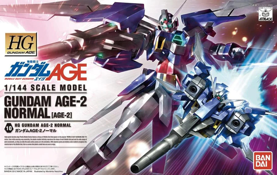 HGGA Gundam Age-2 Normal (1/144th Scale) Plastic Gundam Model Kit