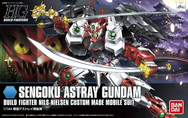 HGBF Sengoku Astray Gundam (1/144 Scale) Plastic Gundam Model Kit