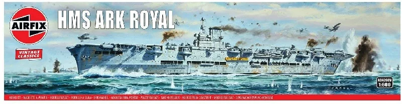 HMS Ark Royal (1/600 Scale) Plastic  Boat Model Kit