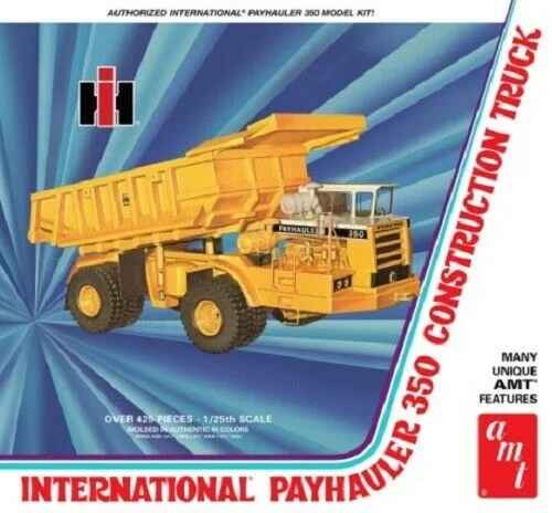 International Payhauler 350 Construction Truck (1/25 Scale) Plastic Vehicle Model Kit