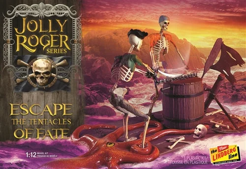 Jolly Roger Escape the Tentacles of Fate (1/12 Scale) Plastic Figure Model Kit