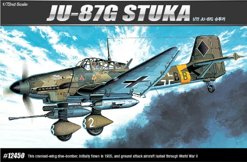 Ju 87G-1 Stuka "Tank Buster" (1/72 Scale)