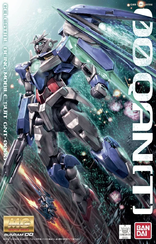 MGG00 00 Qan[T] (1/100 Scale) Plastic Gundam Model Kit