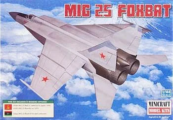 MIG-25 (1/144th Scale) Plastic Aircraft Model Kit