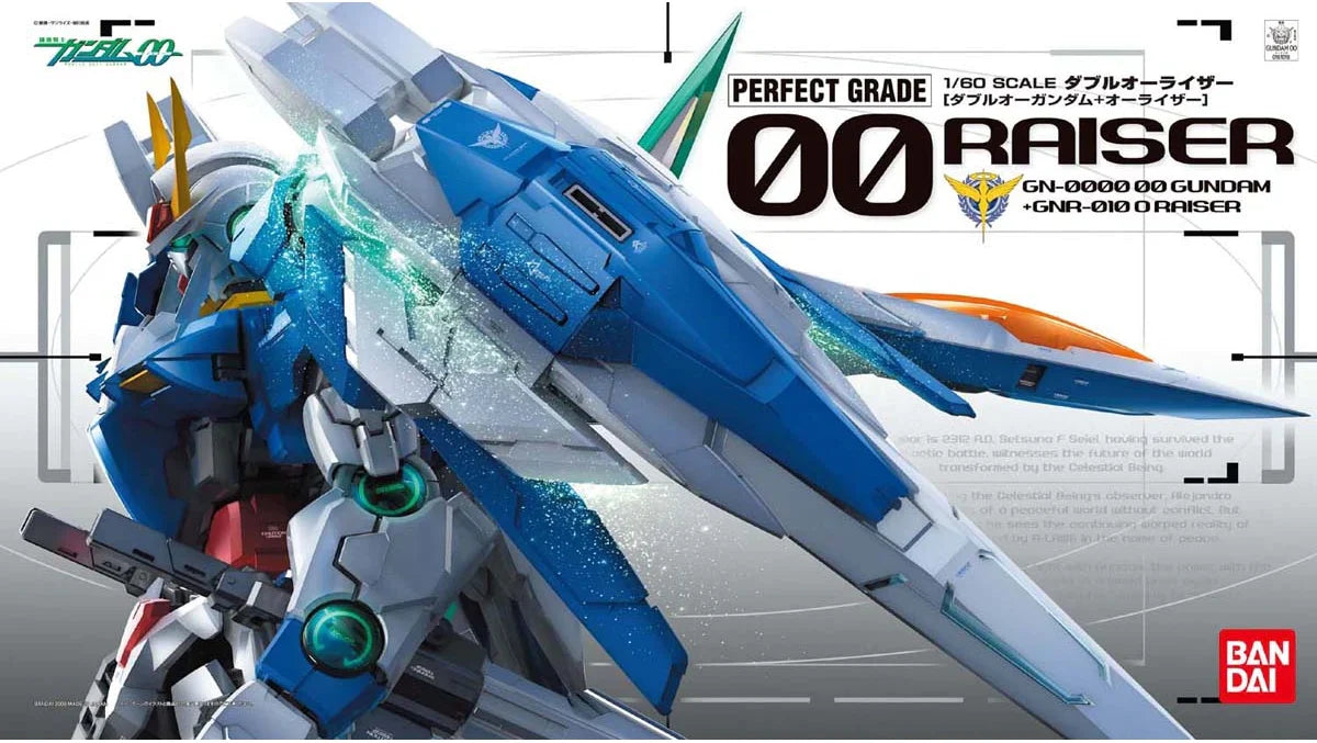 PG OO Raiser (1/60 Scale) Plastic Gundam Model Kit