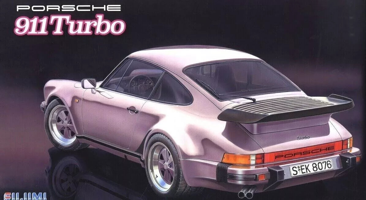 Porsche 911 Turbo (1/24 Scale) Plastic Vehicle Model Kit