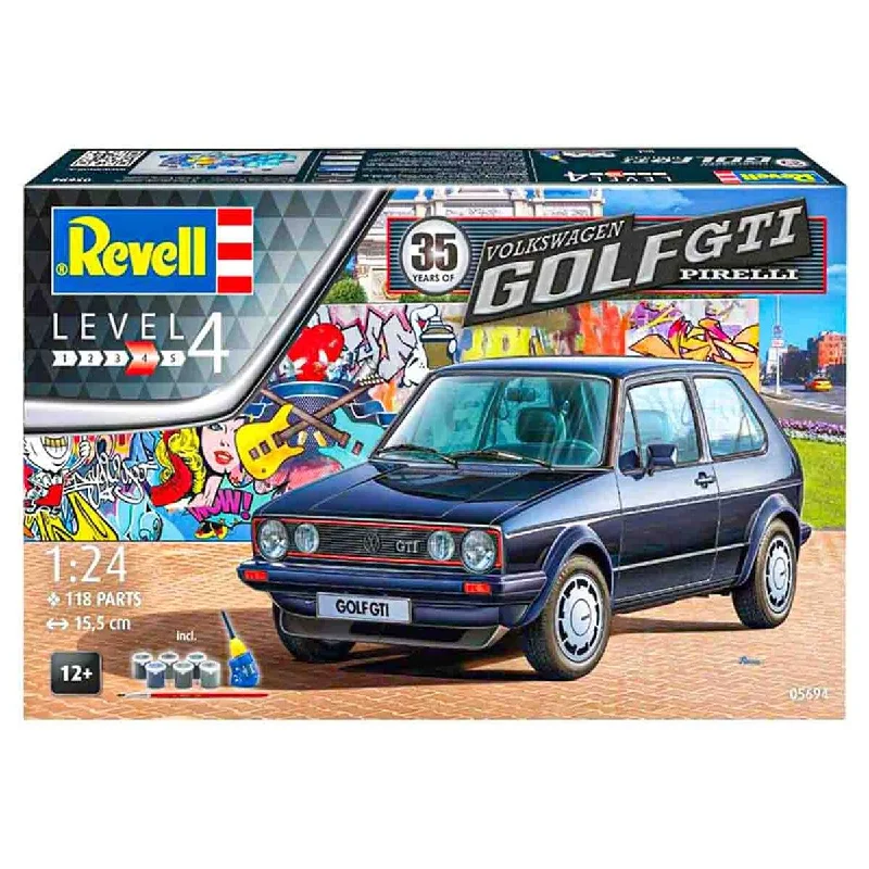 Revell 35 Years of Volkswagen Golf GTI Pirelli 1:24 Model Kit