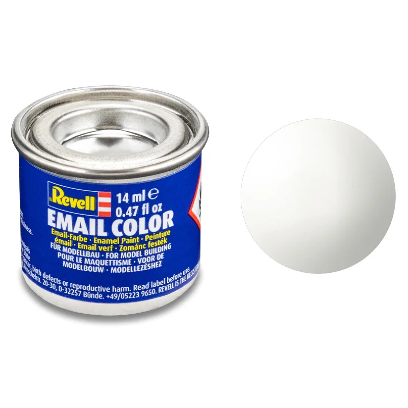 Revell Email Color Gloss White (RAL 9010) Enamel Paint 14ml