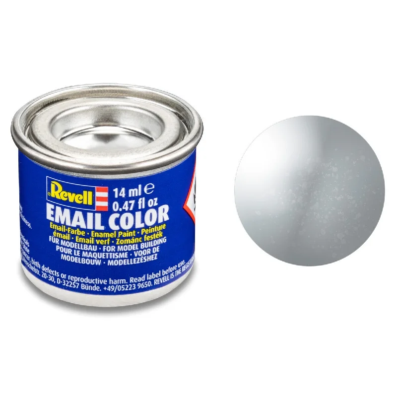 Revell Email Color Metallic Silver Enamel Paint 14ml