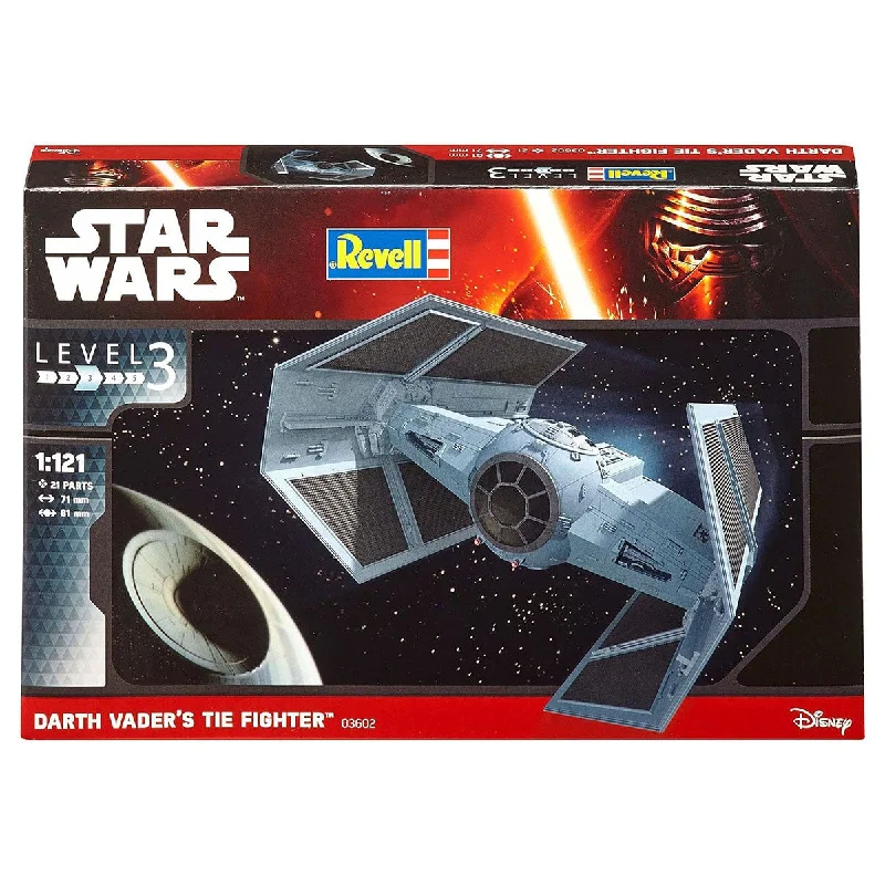 Revell Star Wars Darth Vader's TIE Fighter Model Kit 1:121 Scale