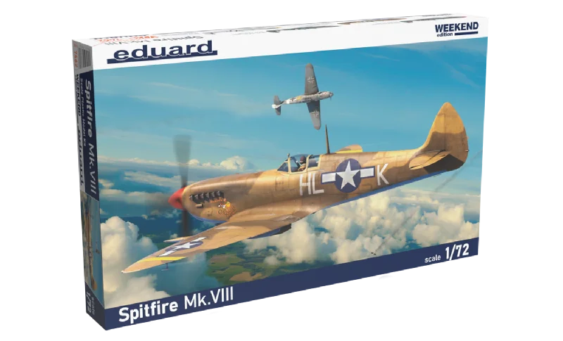 Spitfire Mk.VIII Weekend Edition (1/72 Scale) Airplane Model Kit