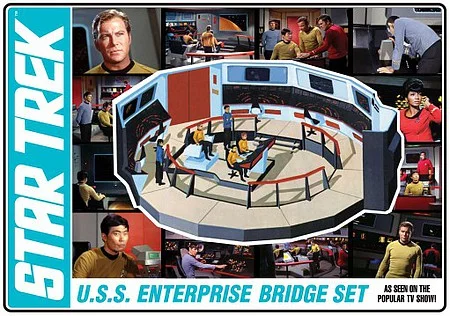 Star Trek U.S.S. Enterprise Bridge (1/32 Scale) Plastic Sci-Fi Model Kit