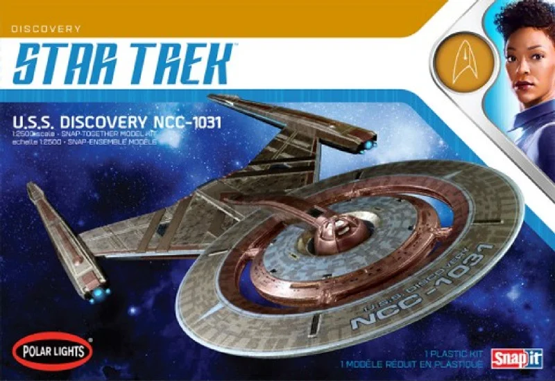 Star Trek USS Discovery (1/2500 Scale) Plastic Science Fiction Model Kit