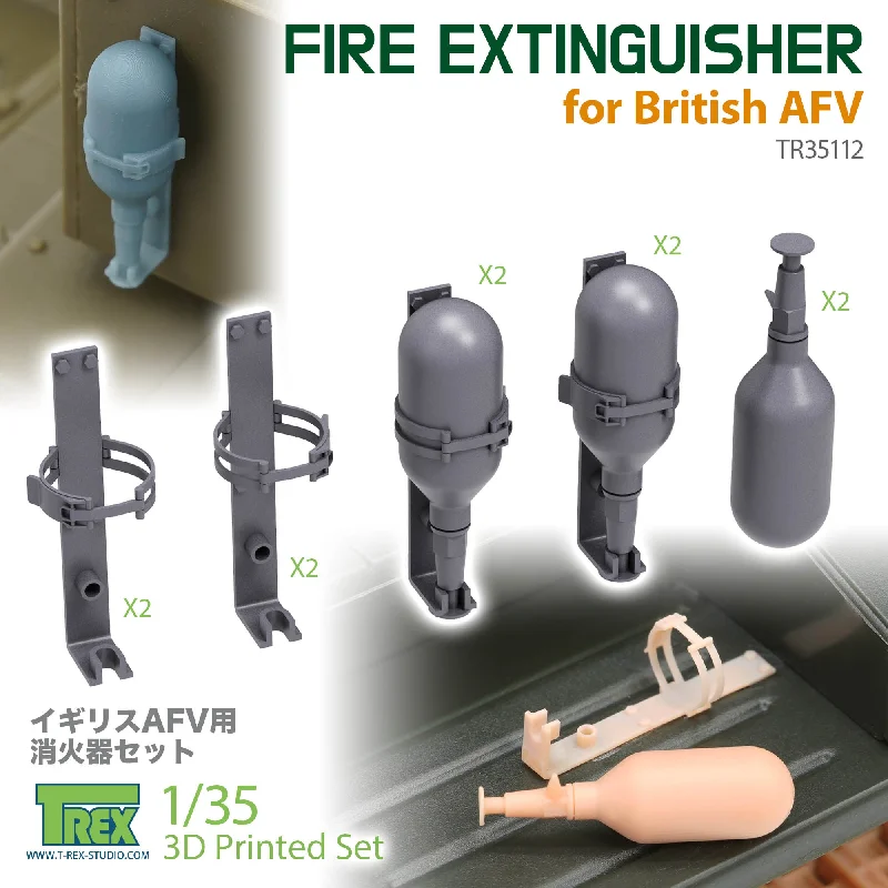 T-REX Studios Fire Extinguishers for British AFV