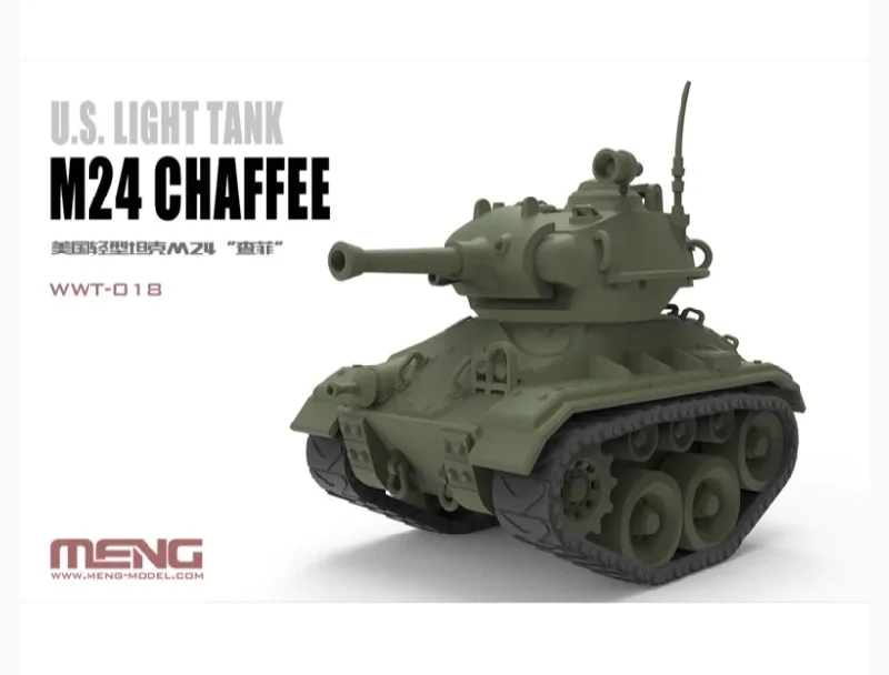 U.S. Light Tank M24 Chaffee (Cartoon Model)