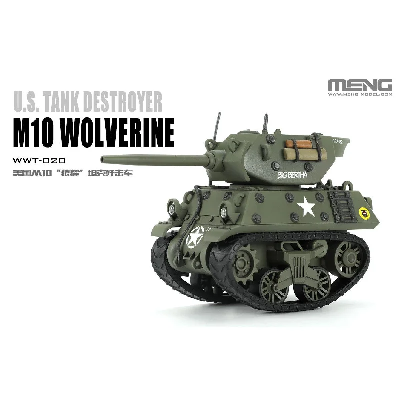 U.S. Tank Destroyer M10 Wolverine (Cartoon Model)