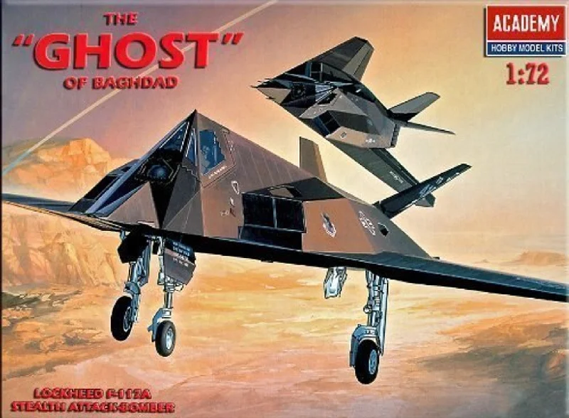 USAF F-117A (1/72 Scale) Aircraft Model Kit