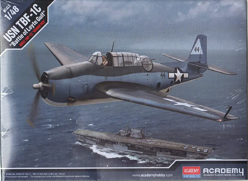 USN TBF-1C Avenger (1/48 Scale) Aircraft Model Kit