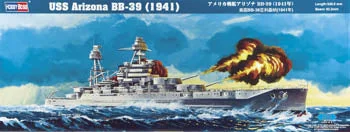 USS Arizona BB-39 (1/350 Scale) Boat Model Kit