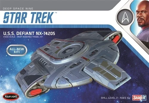 USS Defiant NX-74205 (1/1000 Scale) Plastic Science Fiction Model Kit